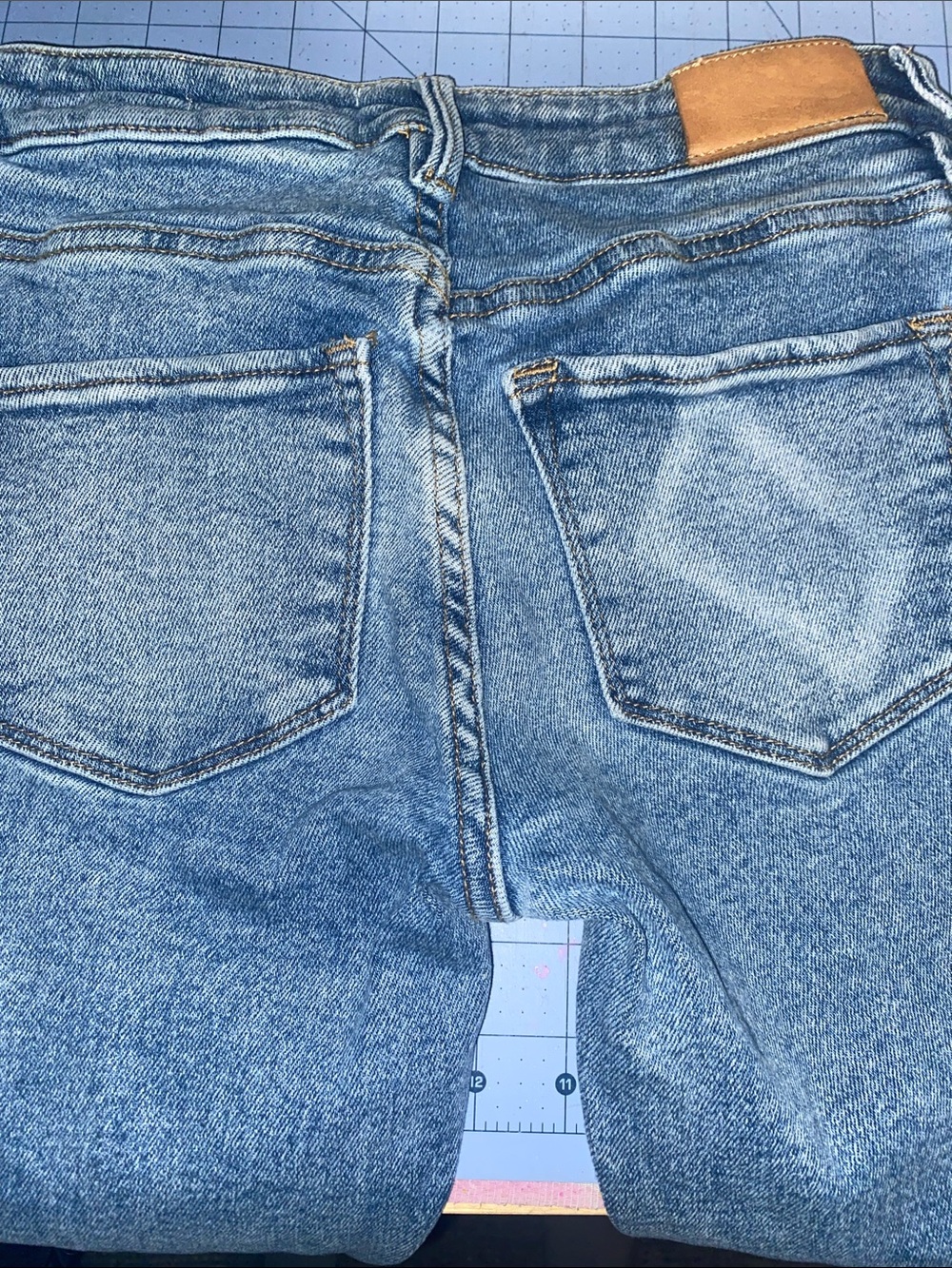 Dear John Aiden  Light Blue Straight Leg Jeans
